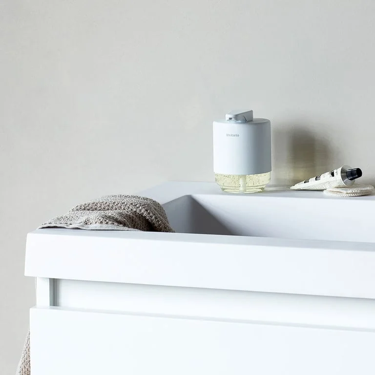 Дозатор за течен сапун Brabantia MindSet Mineral Fresh White