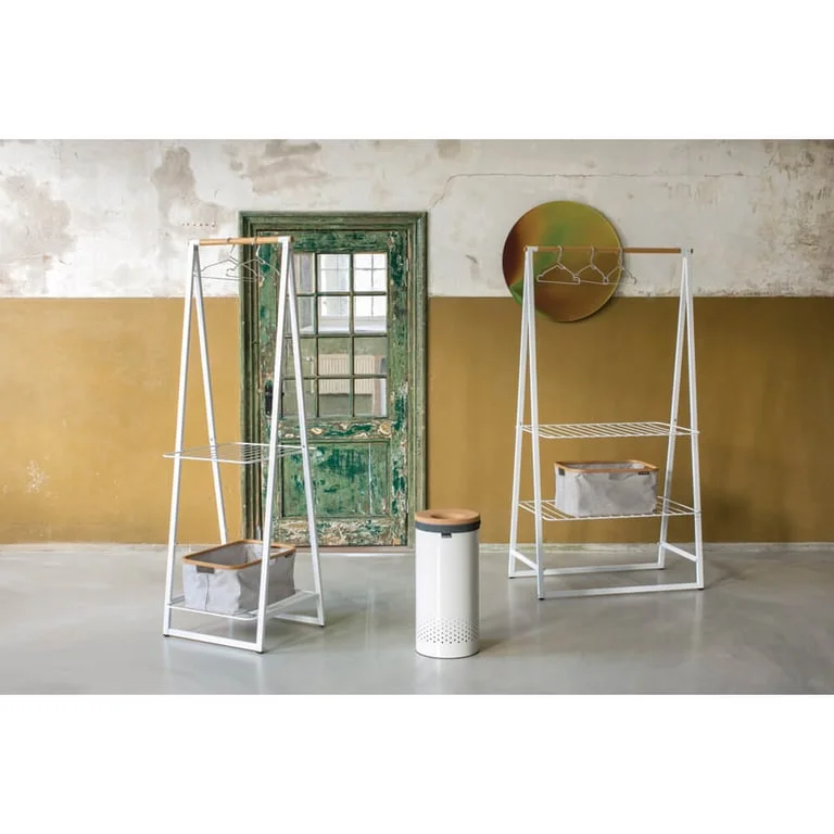 Clothes Rack Brabantia Linn White, Compact