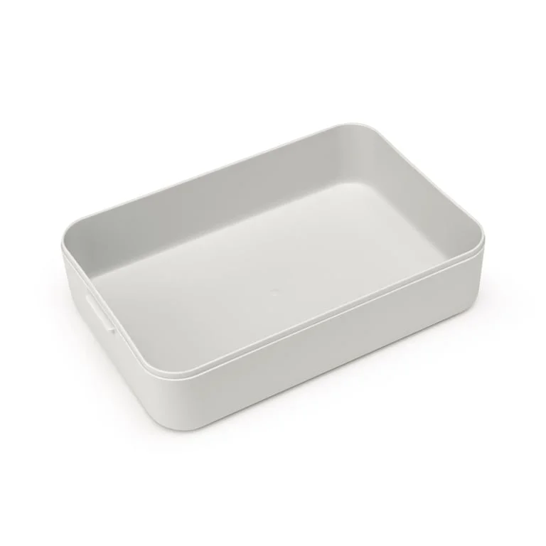 Lunch Box Brabantia Make&Take Light Grey Large, Plastic