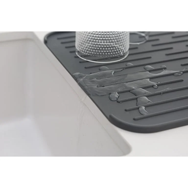 Silicone dish drying mat, Brabantia, Dark Grey