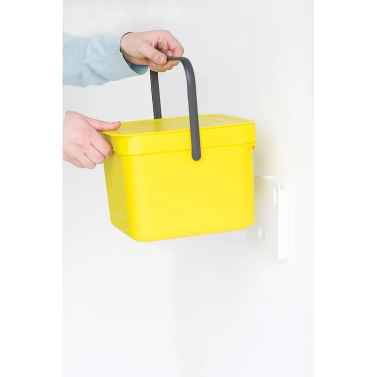 Кош за смет за разделно събиране Brabantia Sort&Go 6L, Dark Grey