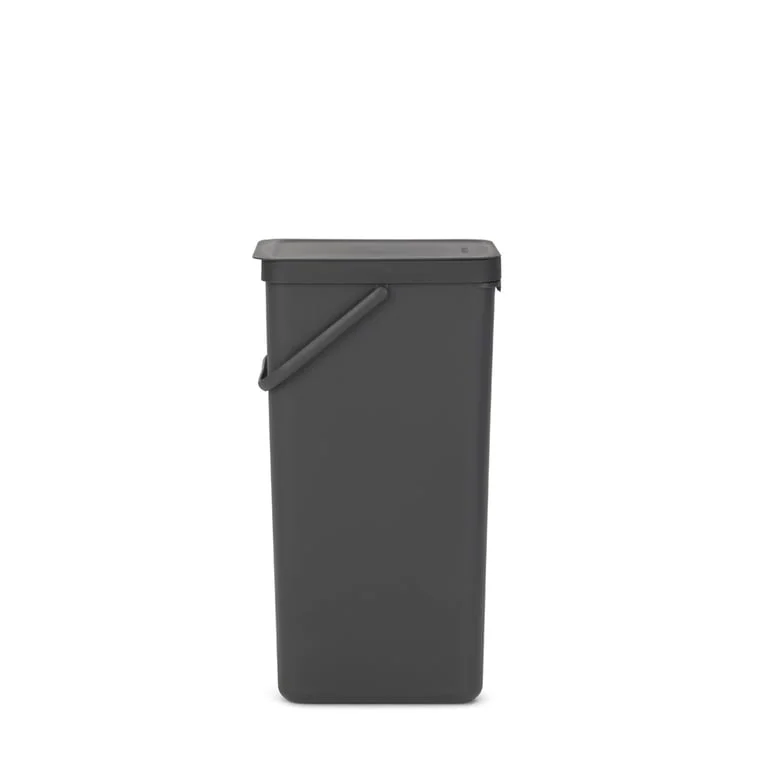 Waste Bin Brabantia Sort&Go 40L, Dark Grey