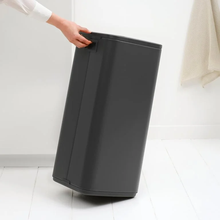 Waste Bin Brabantia Bo Touch 30L, Mineral Infinite Grey