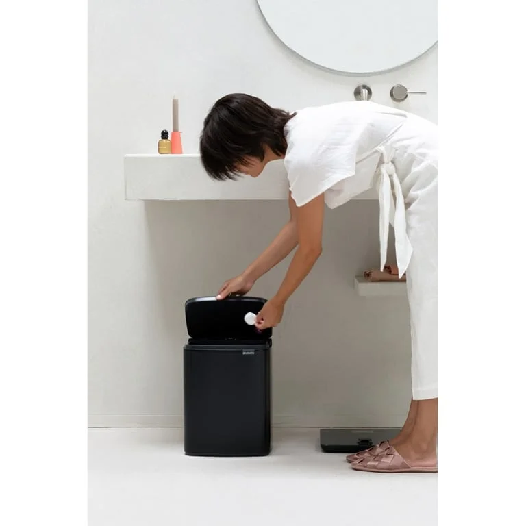 Waste Bin Brabantia Bo Small 12L, Matt Black