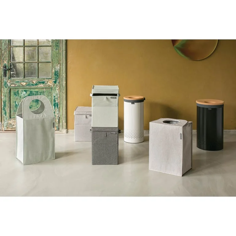 Кош за пране Brabantia 35L, White, корков капак