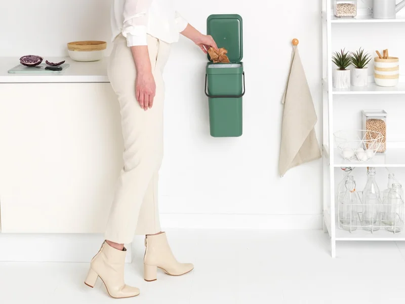 Кош за смет за разделно събиране Brabantia Sort&Go 12L, Fir Green