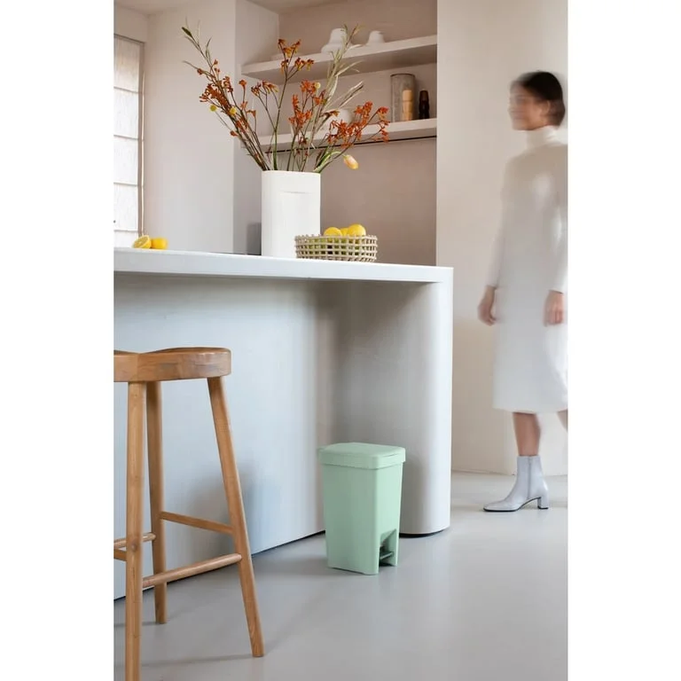Pedal Waste Bin Brabantia StepUp 10L, Jade Green