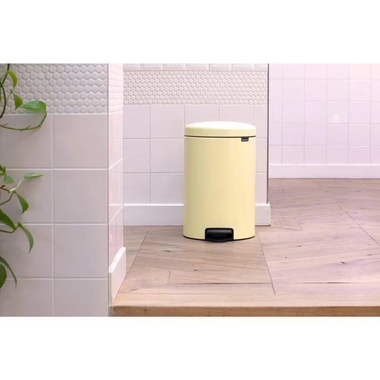Pedal Waste Bin Brabantia NewIcon 20L, Mellow Yellow
