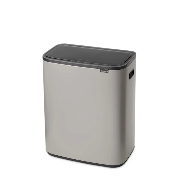 Waste Bin Brabantia Bo Touch 60L, Soft Grey