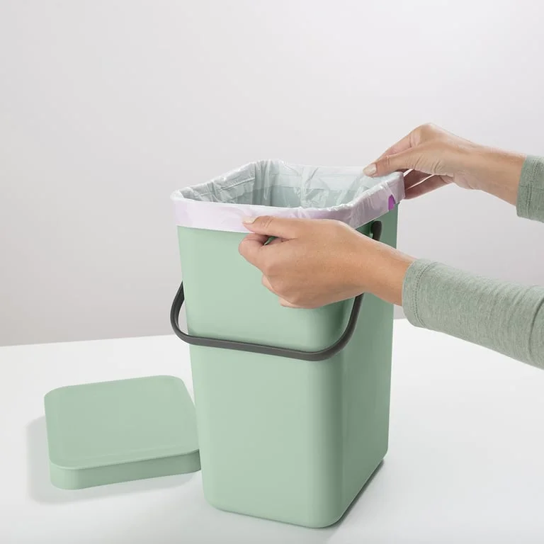 Waste Bin Separation Basket Brabantia Sort&Go 12L, Jade Green