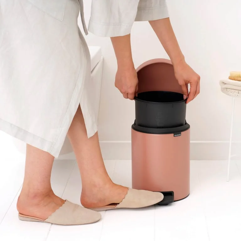 Кош за смет с педал Brabantia NewIcon 5L, Warm Copper
