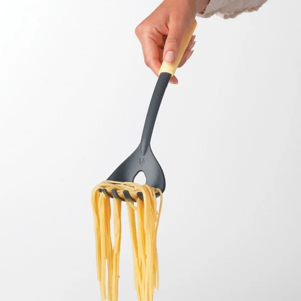 Spaghetti Spoon plus Measure Tool Brabantia Tasty+, Vanilla Yellow
