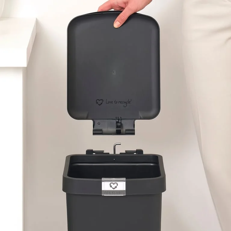 Pedal Waste Bin Brabantia StepUp 16L, Dark Grey
