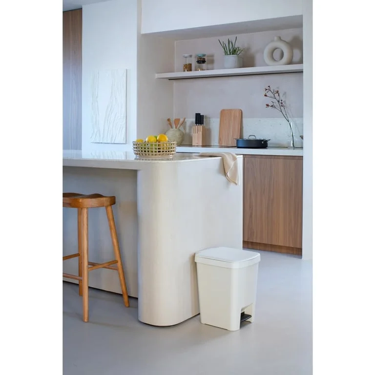 Pedal Waste Bin Brabantia StepUp 25L, Light Grey