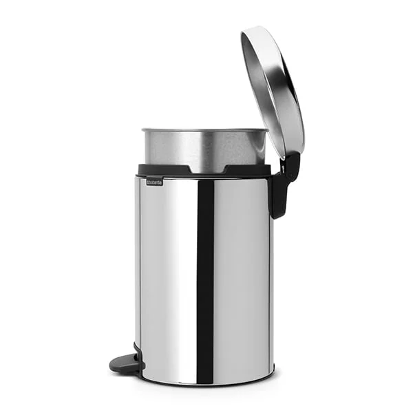Waste Bin NewIcon Brabantia 12L Brilliant Steel