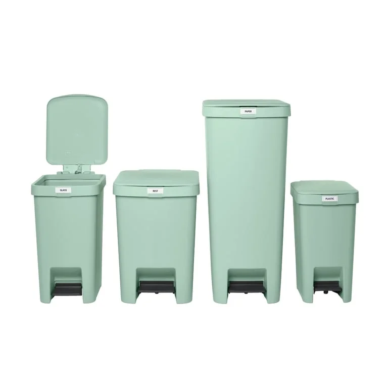 Кош за смет с педал Brabantia StepUp 25L, Jade Green
