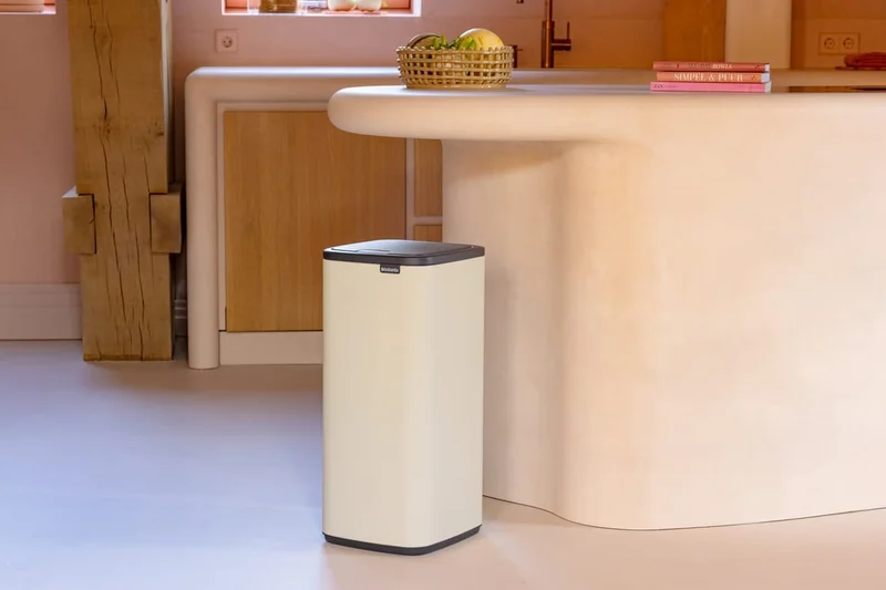 Waste Bin Brabantia Bo Touch 30L, Soft Beige
