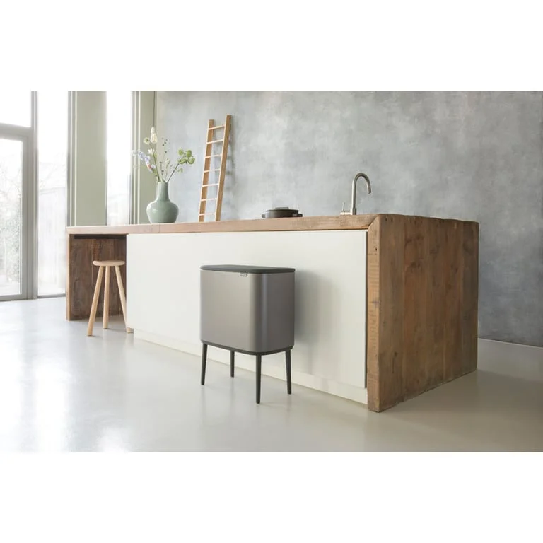 Кош за смет Brabantia Bo Touch 11/23L, Platinum