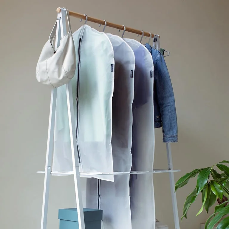 Protective Clothes Cover Brabantia, Size M, 60x100cm, Transparent/Grey, 2 Pcs