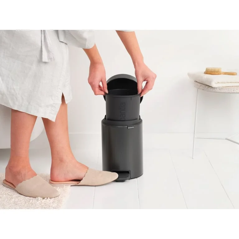 Pedal Waste Bin Brabantia NewIcon 3L, Confident Grey