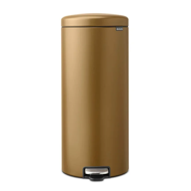 Кош за смет с педал Brabantia NewIcon 30L, Warm Brass