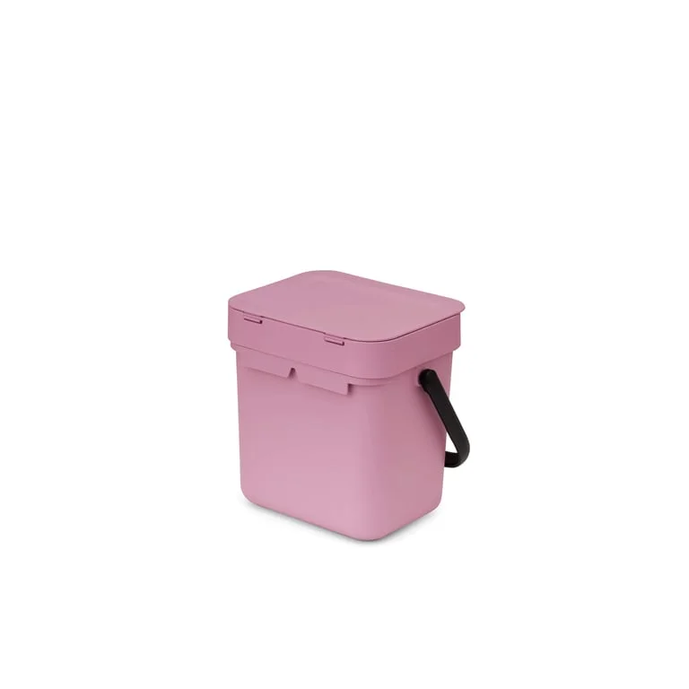 Waste Bin Brabantia Sort&Go 3L, Lilac Pink