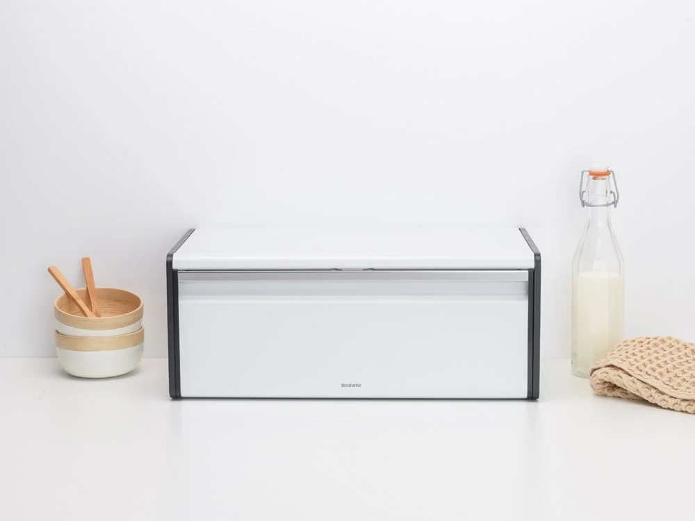 Кутия за хляб Brabantia Fall Front White