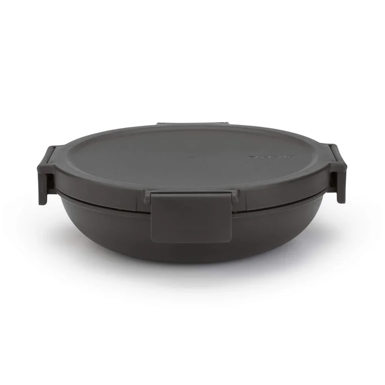 Lunch Bowl Brabantia Make&Take Dark Grey 1L, Plastic
