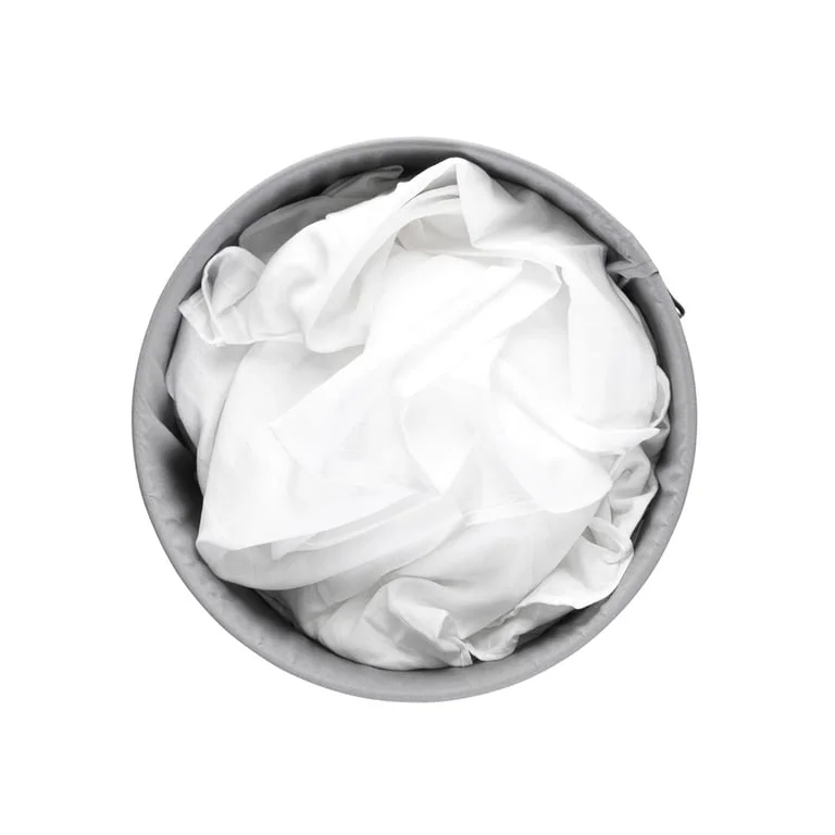Кош за пране Brabantia 60L, White, пластмасов капак