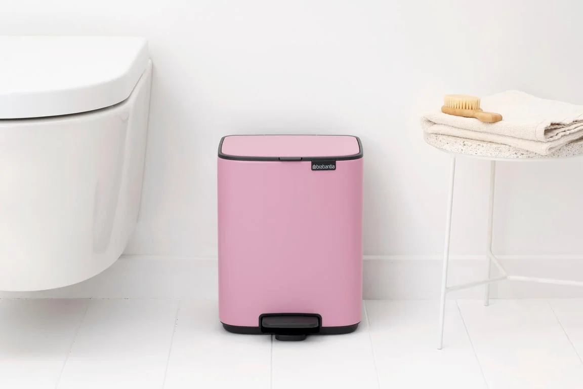 Waste Bin Brabantia Bo Pedal 7L, Lilac Pink