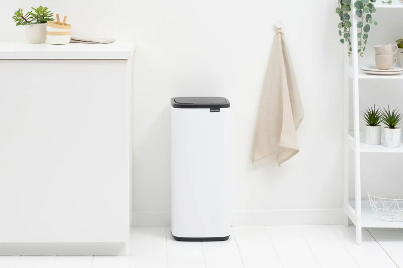 Waste Bin Brabantia Bo Touch 30L, White
