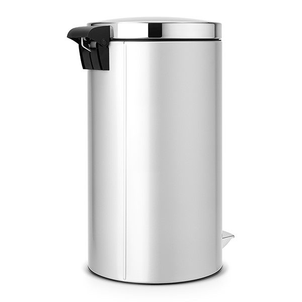 Кош за смет с педал Brabantia Silent 45L, Metallic Grey(1) - Brabantia.bg Кош за смет с педал Brabantia Silent 45L, Metallic Grey(1)