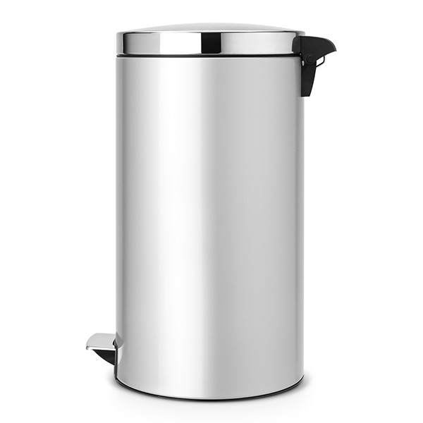 Кош за смет с педал Brabantia Silent 45L, Metallic Grey(2) - Brabantia.bg Кош за смет с педал Brabantia Silent 45L, Metallic Grey(2)
