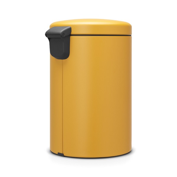 Кош за смет с педал Brabantia NewIcon 20L, Mineral Mustard Yellow(2) - Brabantia.bg Кош за смет с педал Brabantia NewIcon 20L, Mineral Mustard Yellow(2)