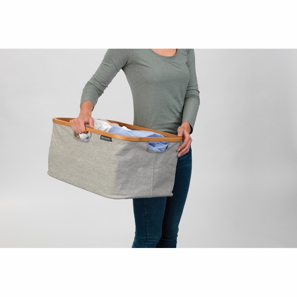 Сгъваем панер за пране Brabantia 40L, Grey(2) - Brabantia.bg Сгъваем панер за пране Brabantia 40L, Grey(2)