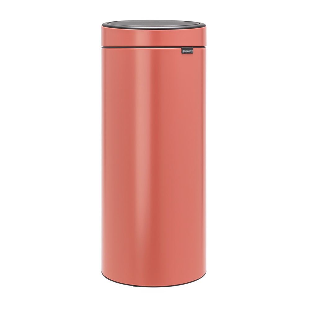 Кош за смет Touch Bin New 30L, Terracotta Pink Кош за смет Brabantia Touch Bin New 30L, Terracotta Pink