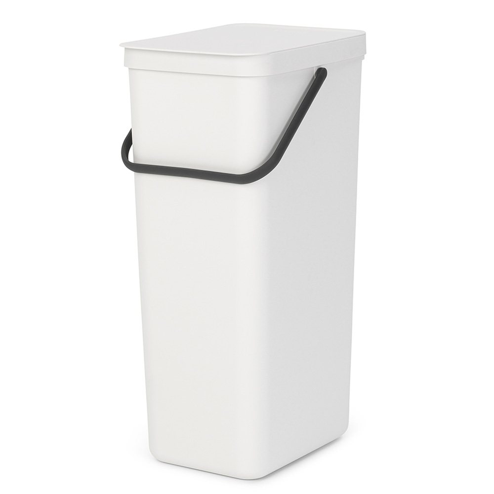 Кош за смет за разделно събиране Sort&Go 40L, White Кош за смет за разделно събиране Brabantia Sort&Go 40L, White