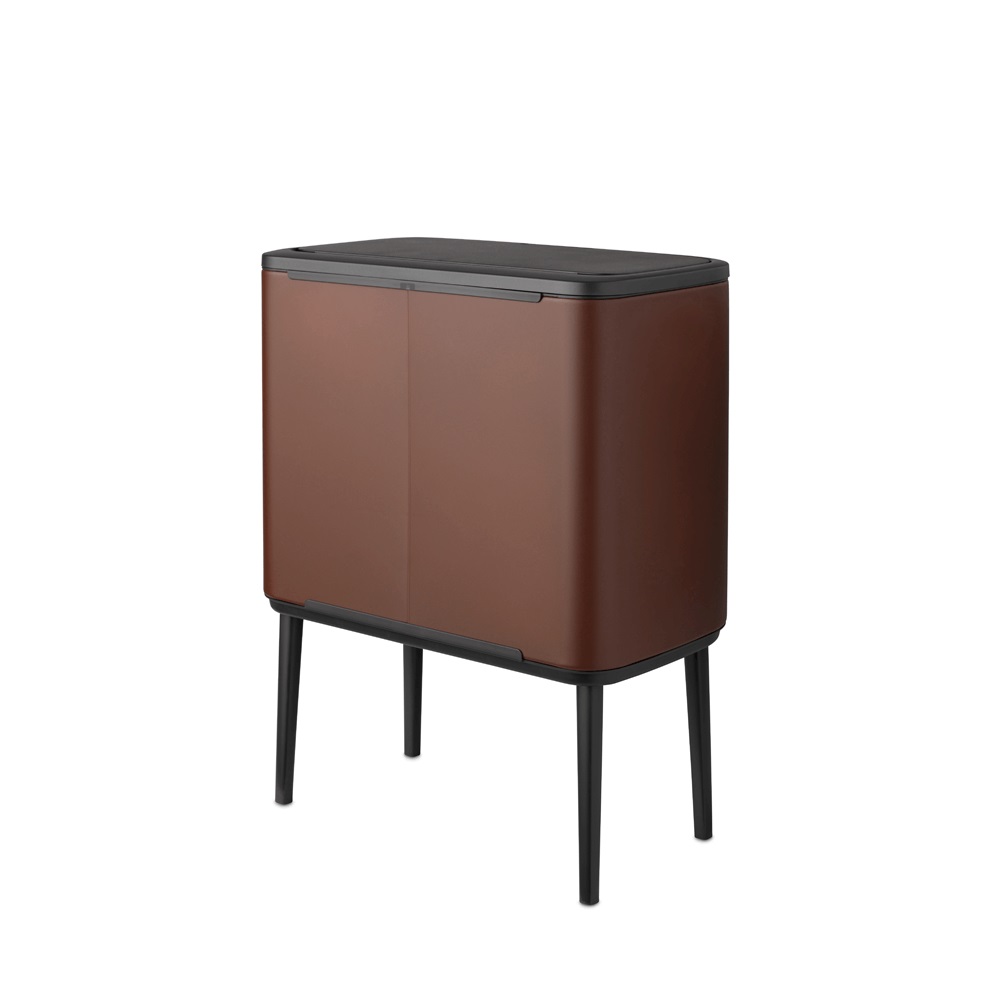 Кош за смет Brabantia Bo Touch 11+23L, Mineral Cosy Brown(1)