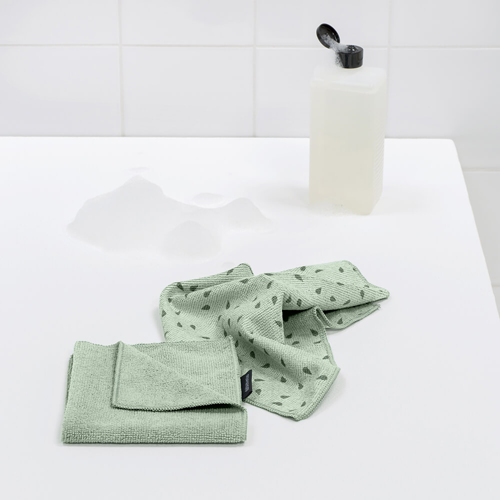 Комплект кърпи микрофибърни Brabantia SinkSide Jade Green 2 броя(1)