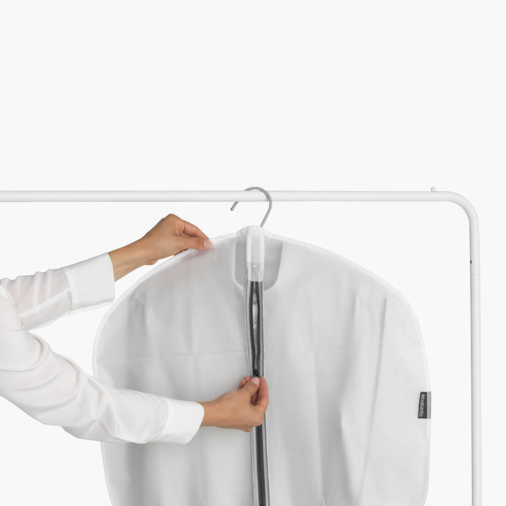 Комплект калъфи за дрехи Brabantia, размер XL, 60x150cm, Transparent/Grey 2 броя(4)