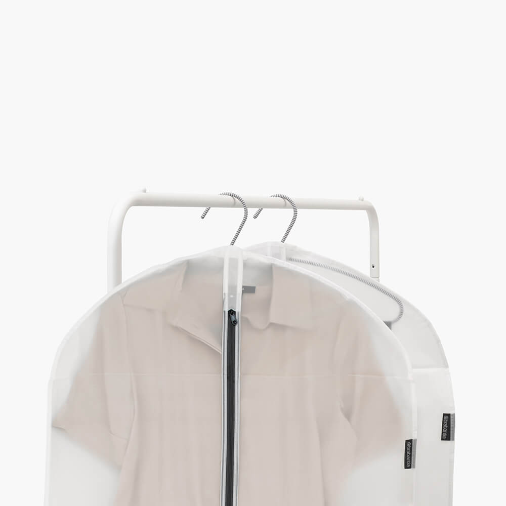Комплект калъфи за дрехи Brabantia, размер XL, 60x150cm, Transparent/Grey 2 броя(5)
