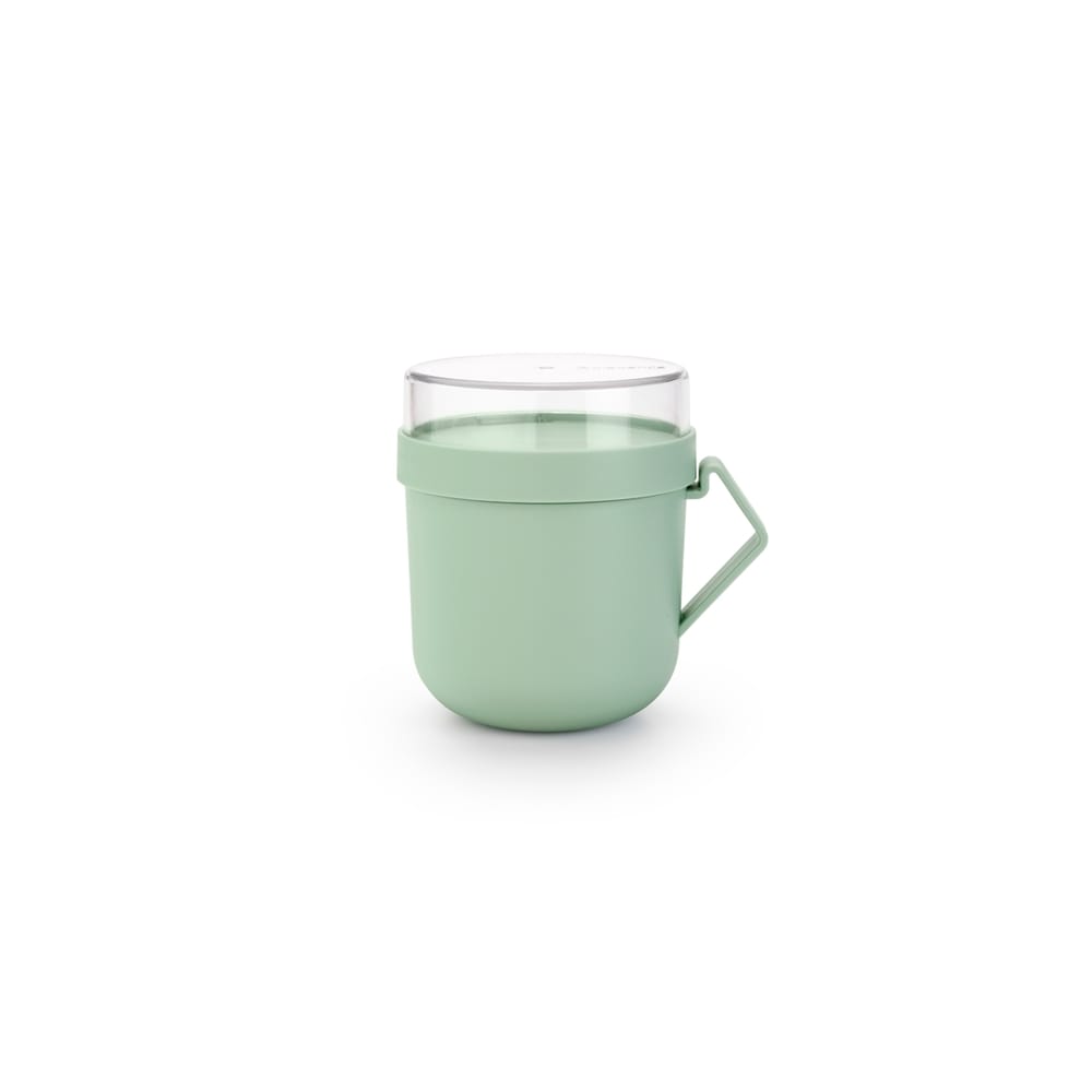 Чаша с капак Brabantia Make&Take 600ml, Jade Green