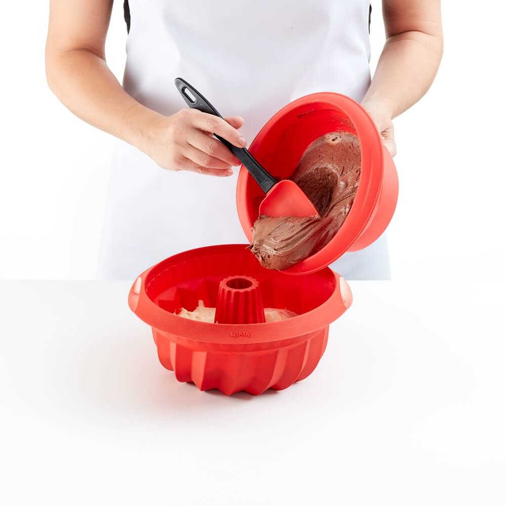Форма за печене Lekue Ø22cm, силиконова, за кекс(1) - Brabantia.bg Форма за печене Lekue Ø22cm, силиконова, за кекс(1)